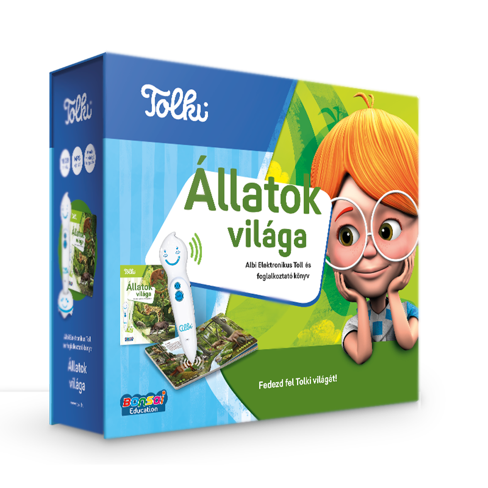 Állatok világa: Tolki hangoskönyv készlet
