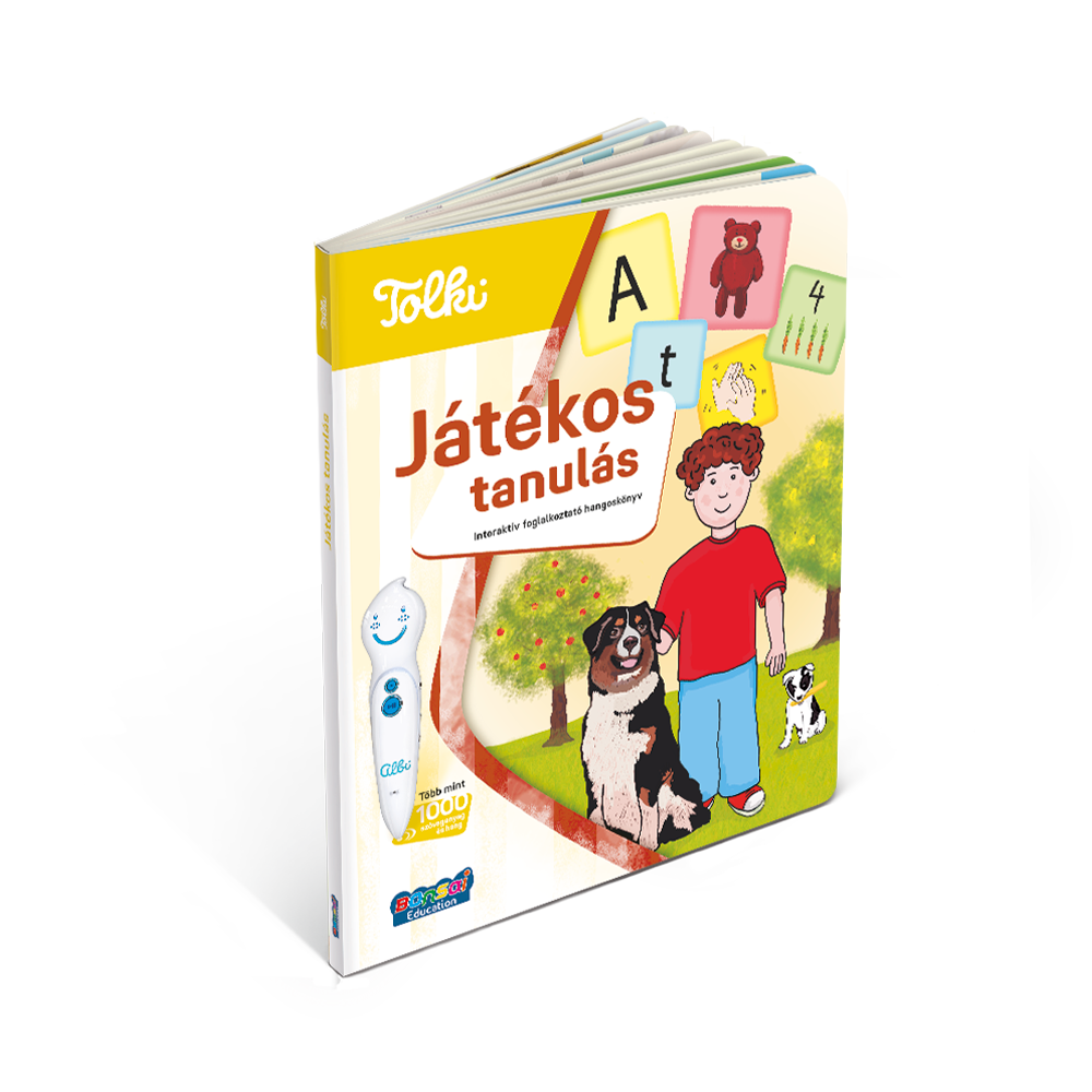 Játékos tanulás: Tolki hangoskönyv