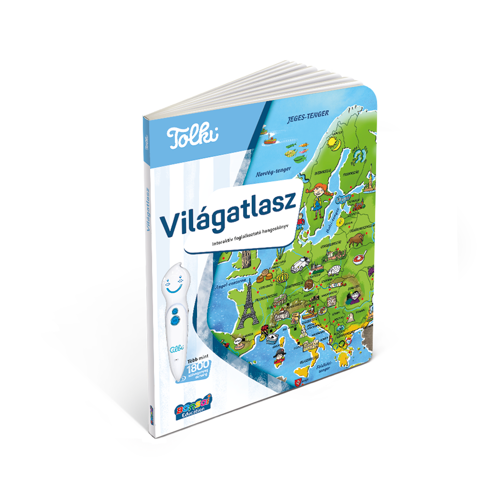 Világatlasz: Tolki hangoskönyv